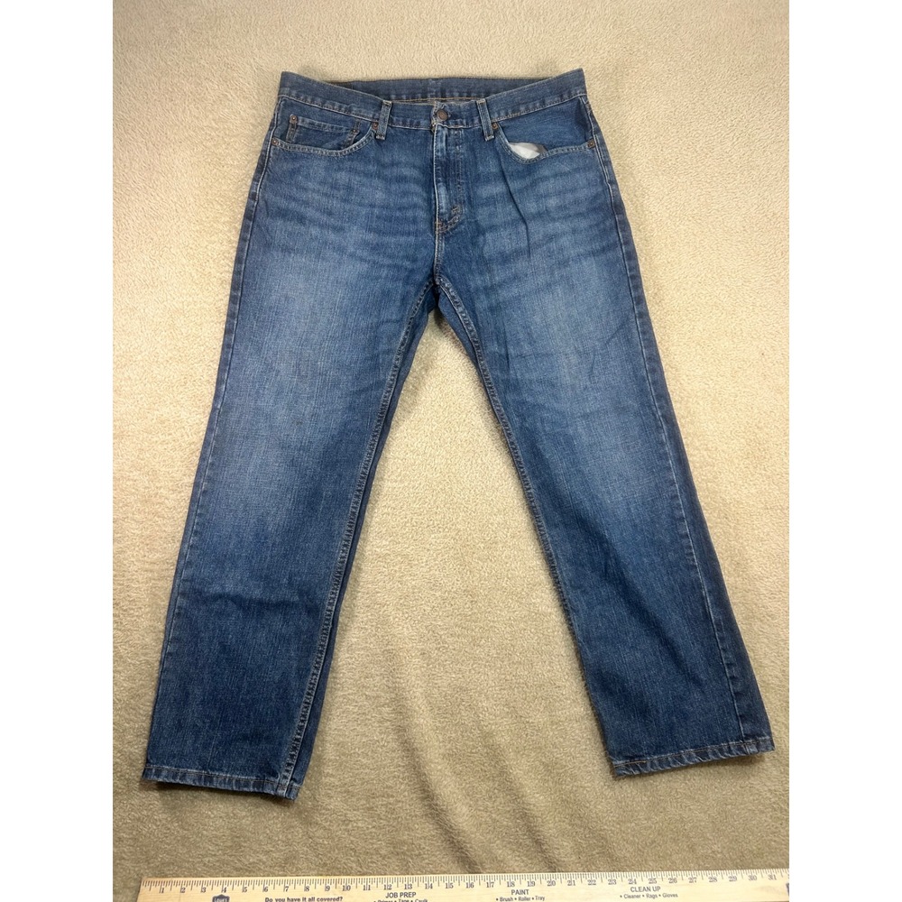 Levi's 559 Mens Jeans Blue Regular Fit‎ Straight Leg Denim Size 34x30
